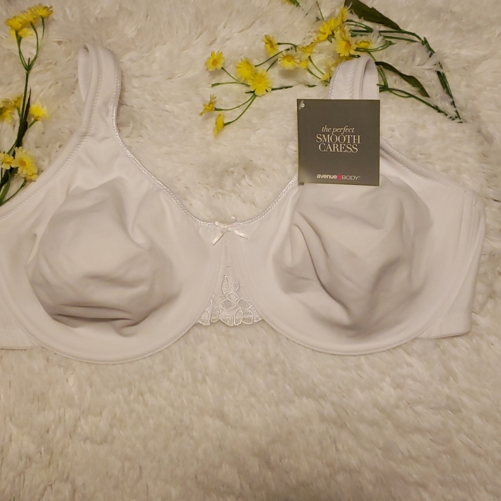 Avenue White Brassiere